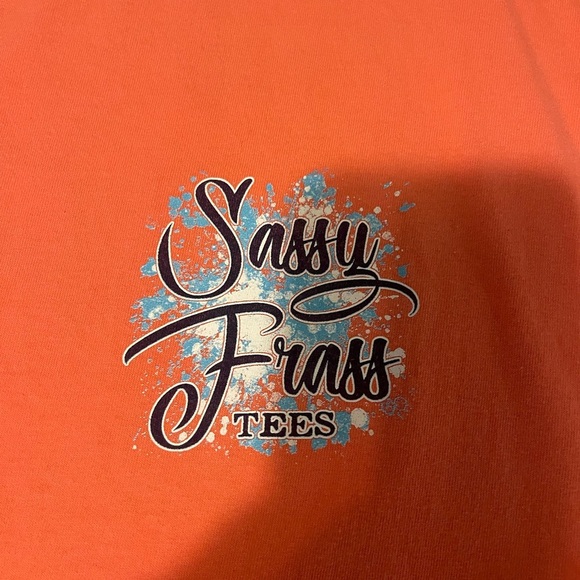 Melon color Short Sleeve Tee - Picture 2 of 3